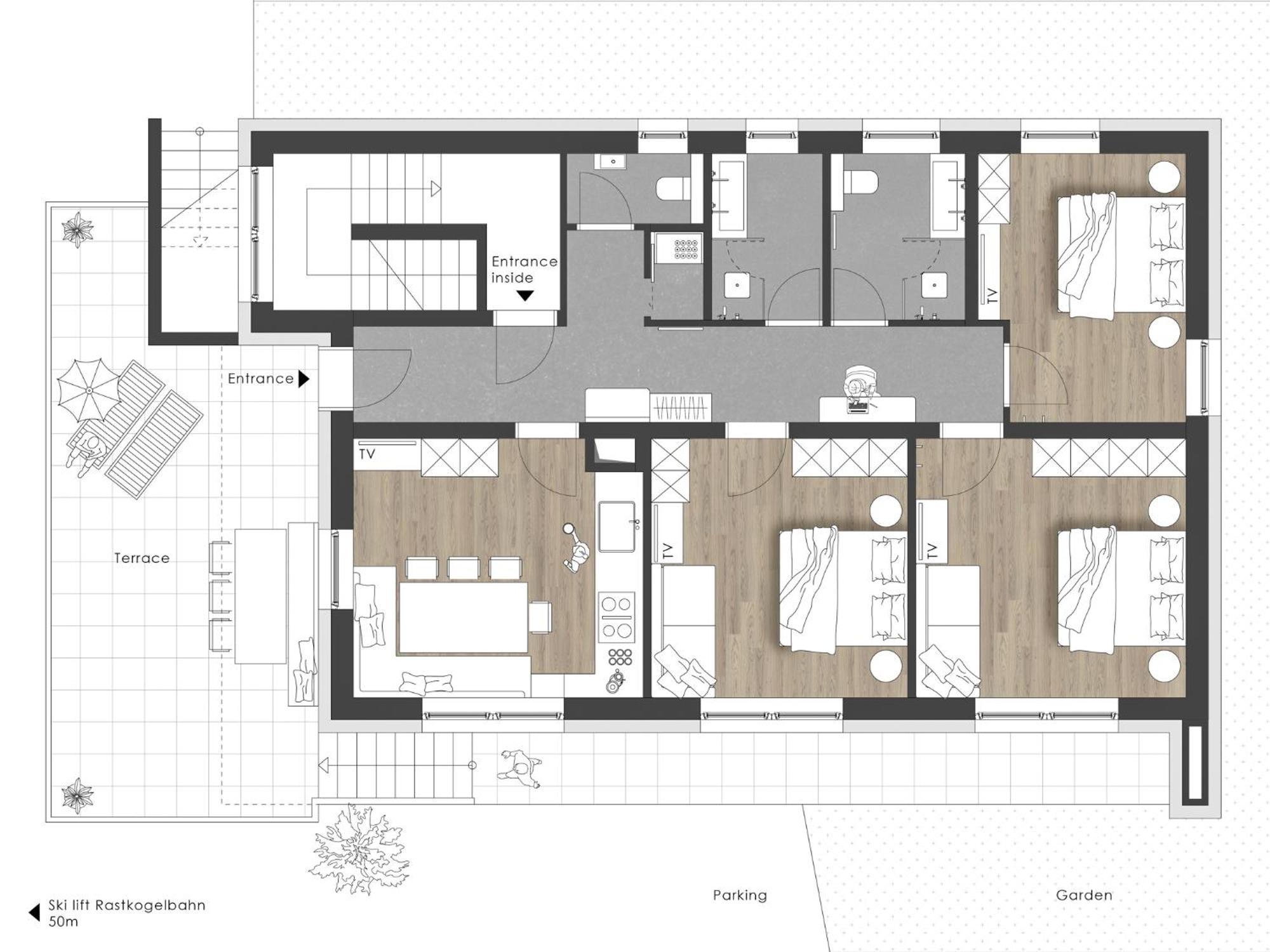 Ferienhaus Evelyn Tux Buitenkant foto